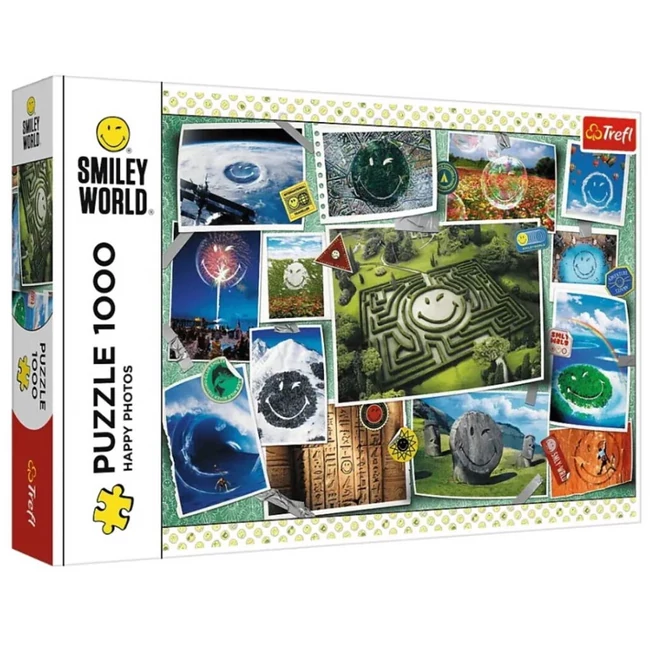 Smiley World Mosolyogj mindenhol a Földön 1000 db-os puzzle – Trefl