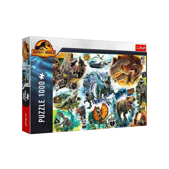 Jurassic World: A dínók nyomában 1000 db-os puzzle – Trefl