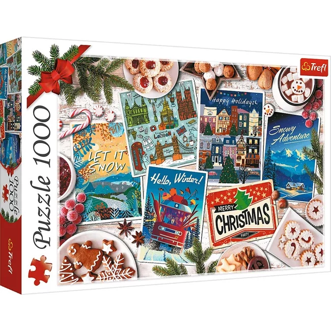 Téli emlékek 1000 db-os puzzle – Trefl