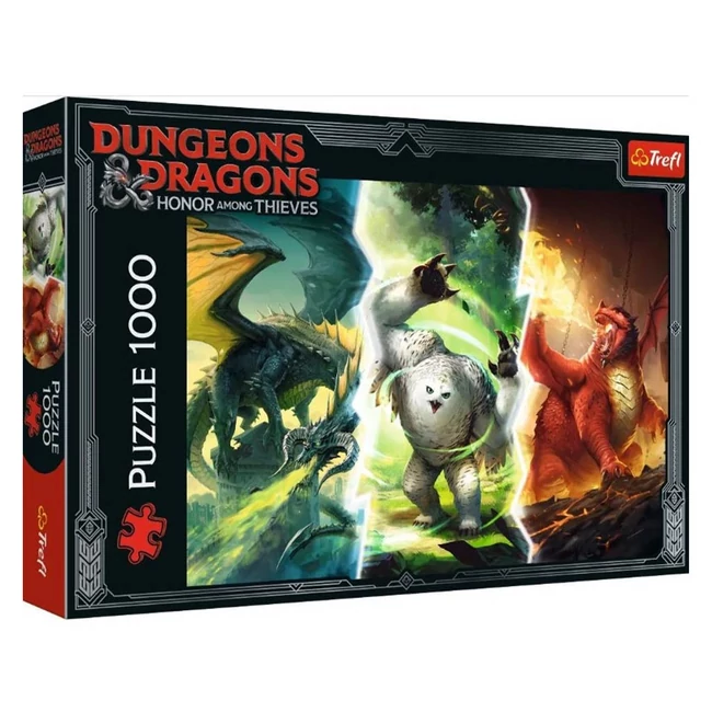 Dungeons &amp; Dragons Legendás szörnyek 1000 db-os puzzle – Trefl