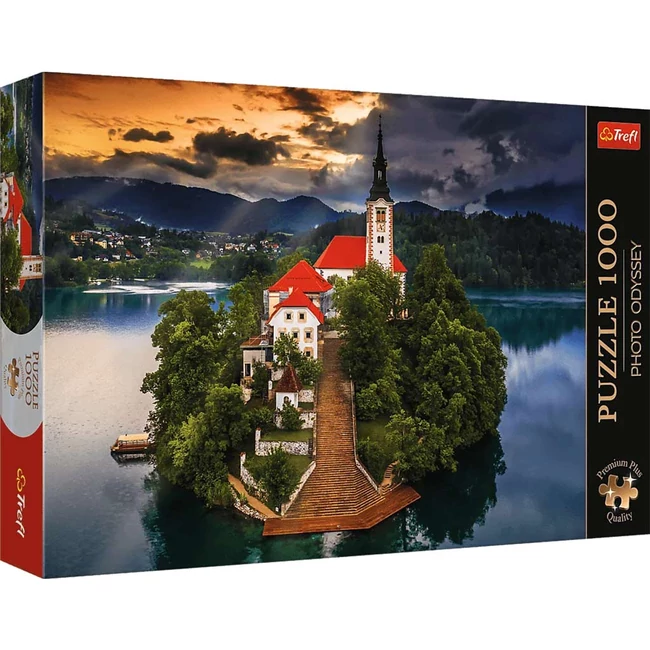 Bledi-tó, Szlovénia 1000 db-os prémium puzzle – Trefl