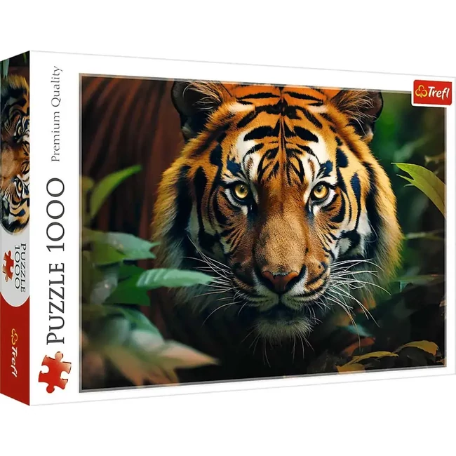 Tigris a vadonban 1000 db-os HQ puzzle kirakó – Trefl