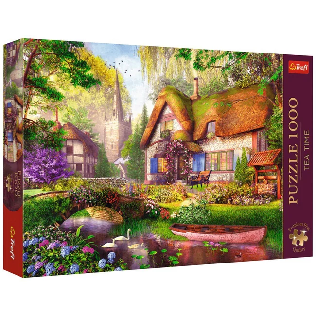 Erdei házikó 1000 db-os prémium plusz puzzle – Trefl