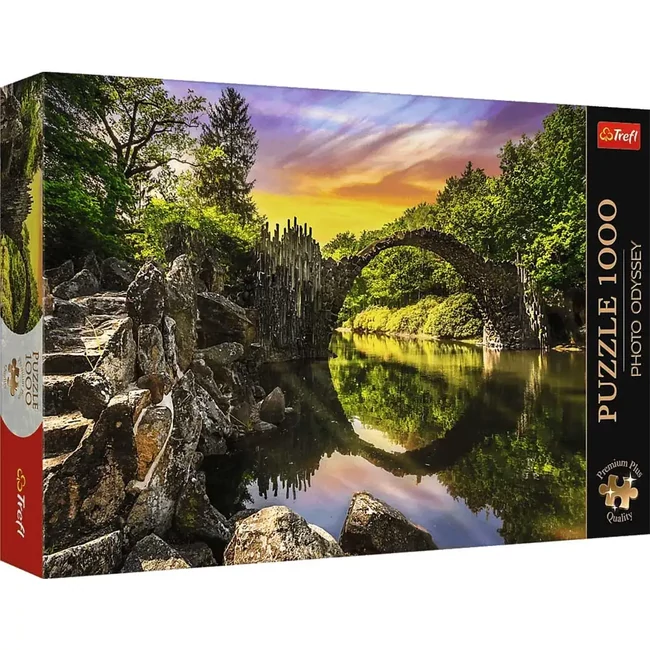 Rakotz híd, Németország 1000 db-os prémium puzzle – Trefl