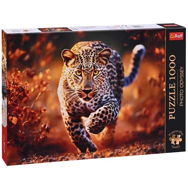 Leopárd prémium plusz 1000 db-os puzzle – Trefl