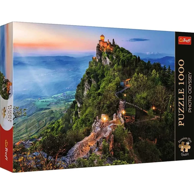 Cesta torony, San Marino 1000 db-os prémium puzzle – Trefl