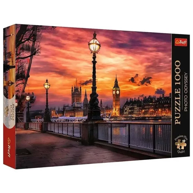 Big Ben, London 1000 db-os prémium puzzle – Trefl