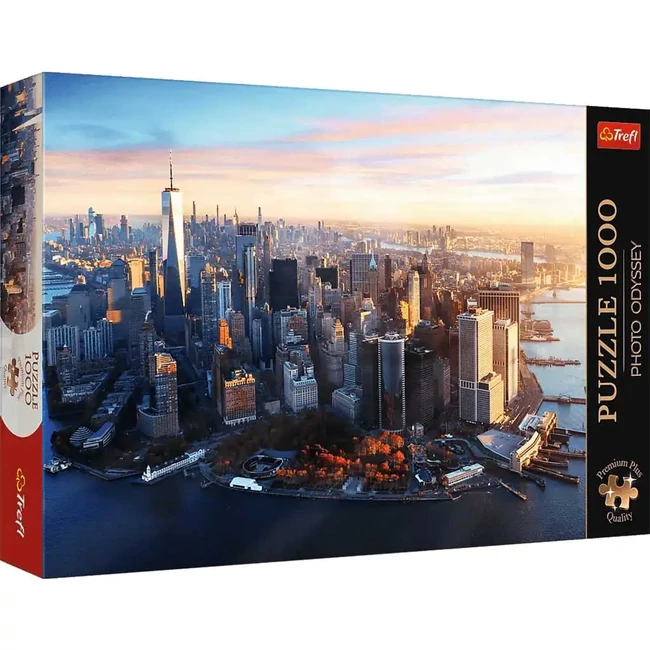 Manhattan, New York 1000 db-os prémium puzzle – Trefl