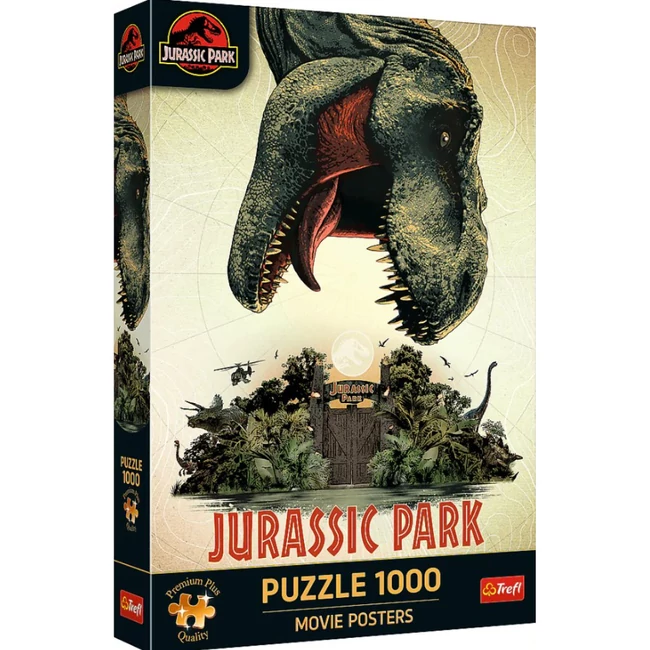 Jurassic Park 1000 db-os prémium plusz puzzle – Trefl