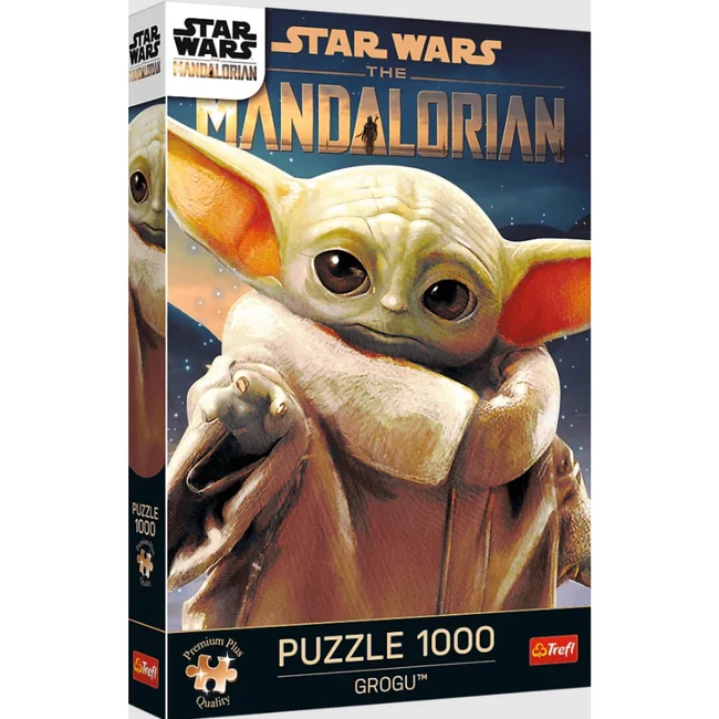 Star Wars Grogu 1000 db-os prémium plusz puzzle – Trefl