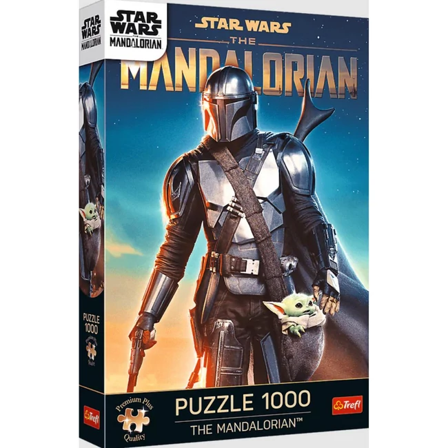 Star Wars Mandalori 1000 db-os prémium plusz puzzle – Trefl