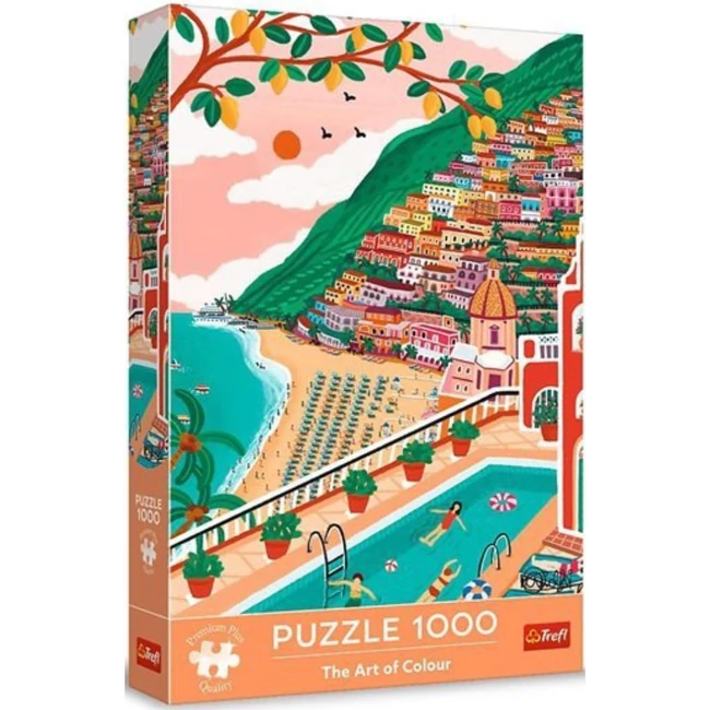 Positano Olaszország 1000 db-os prémium plusz puzzle – Trefl