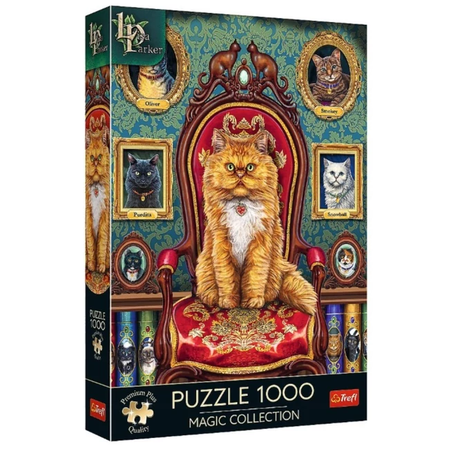 Lisa Parker: Macskamánia 1000 db-os prémium plusz puzzle – Trefl