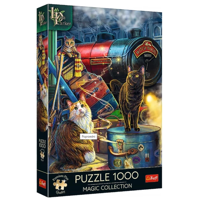 Lisa Parker: Boszorkány Expressz 1000 db-os prémium plusz puzzle – Trefl