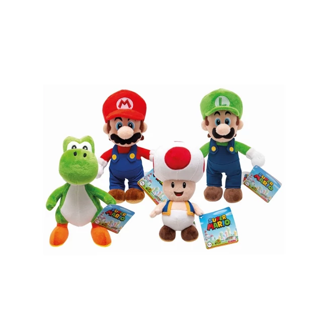 Super Mario: Plüss figurák többféle változatban 20 cm 1 db