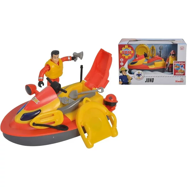 Sam a tűzoltó: Juno jet ski szett figurával – Simba Toys