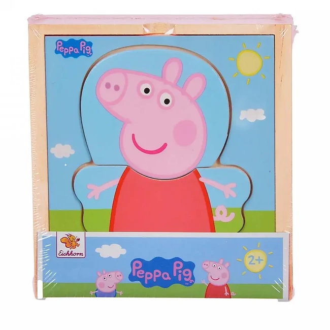Eichhorn: Peppa malac öltöztető puzzle 12 db-os – Simba Toys