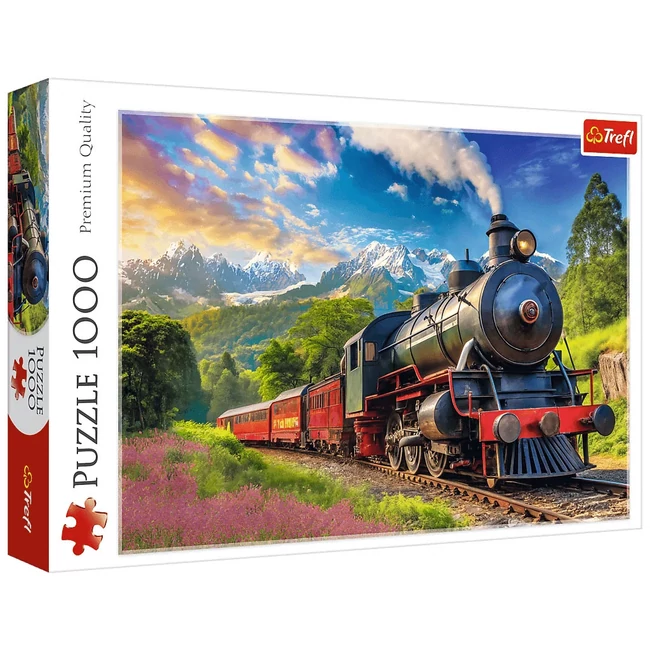 Utazás a hegyek között vonattal 1000 db-os puzzle -Trefl