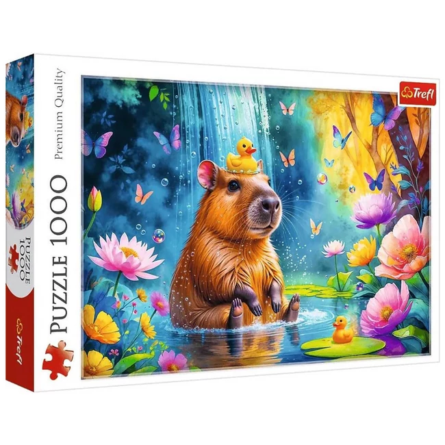 Capybara a vízben 1000 db-os puzzle – Trefl