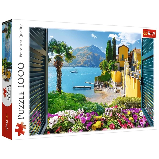 Kilátás a Comói-tóra 1000 db-os puzzle – Trefl