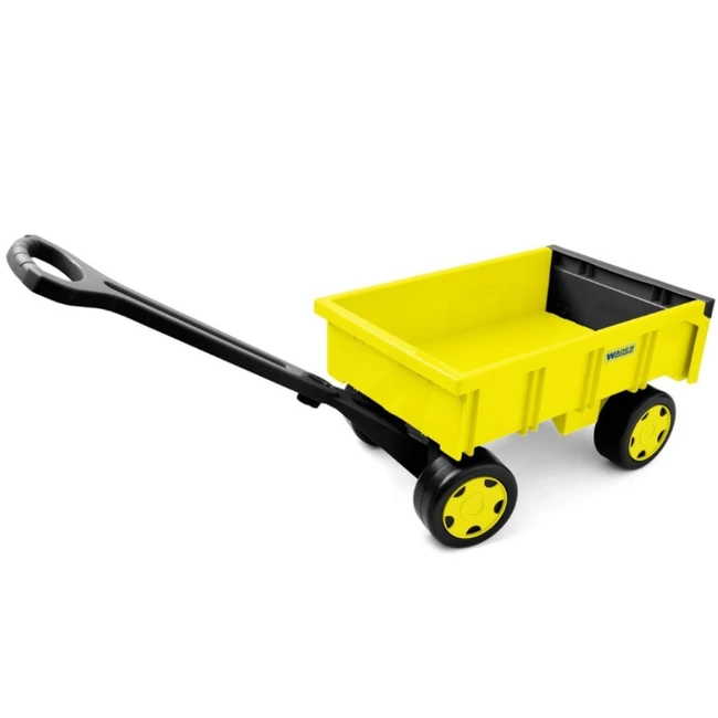 Sárga kézikocsi 60kg teherbírással – Wader