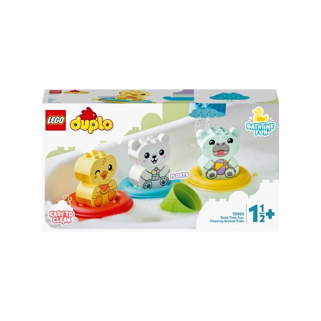LEGO® DUPLO®: Vidám fürdetéshez: úszó állatos vonat (10965)