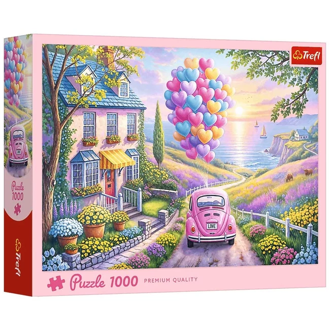 Romantikus utazás 1000db-os puzzle - Trefl