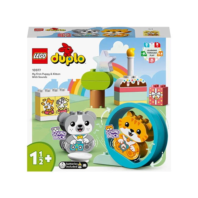 LEGO® DUPLO®: Első kutyusom és cicám (10977)