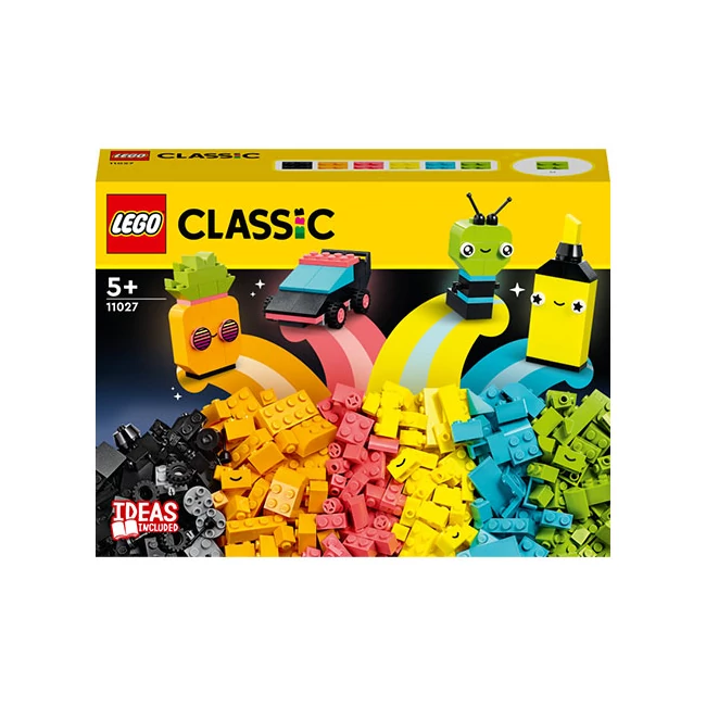 LEGO® Classic: Kreatív neon kockák (11027)