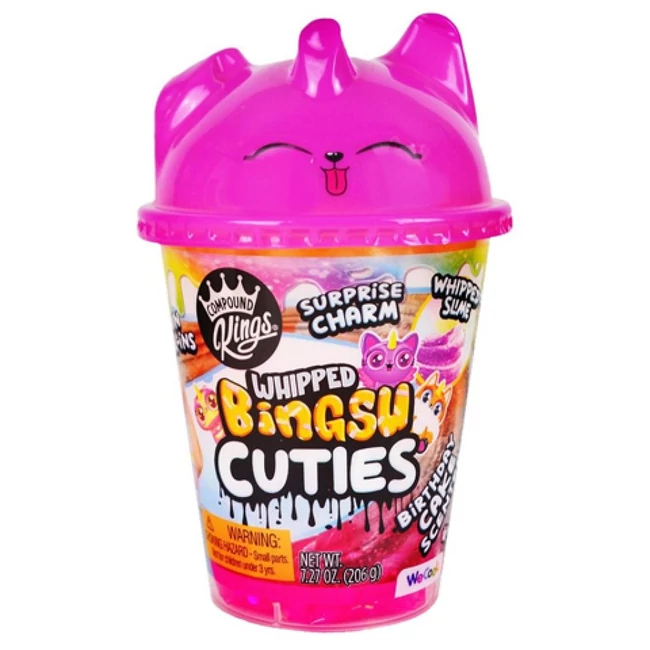 Compound Kings: Bingsu habslime szülinapi torta illattal és meglepetéssel