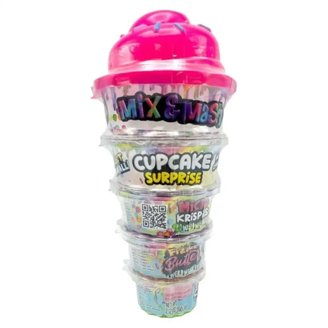 Compound Kings: Keverd és kavard illatos cupcake slime meglepetéssel