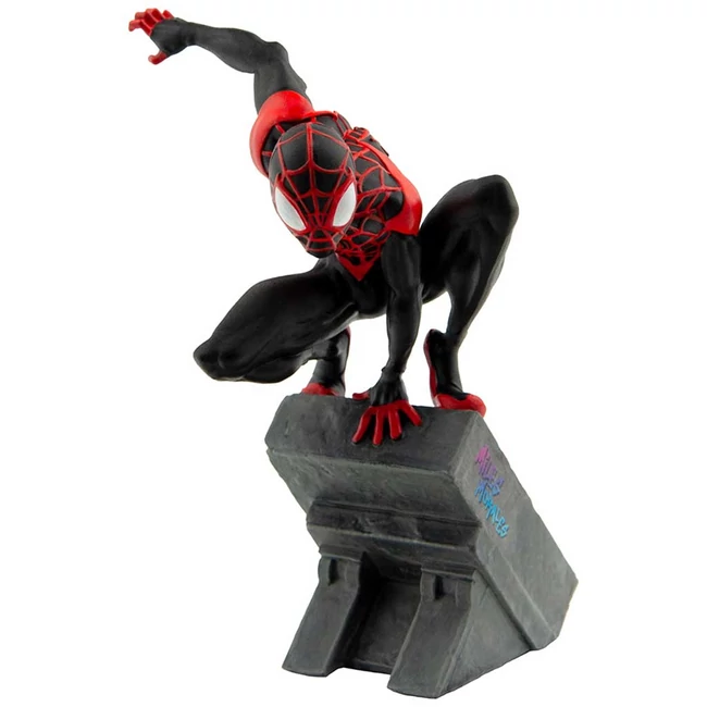 Marvel Miles Morales 11cm-es játékfigura talapzattal - Bullyland