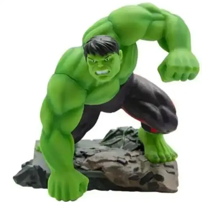Bosszúállók Hulk 12 cm-es játékfigura talapzattal- Bullyland