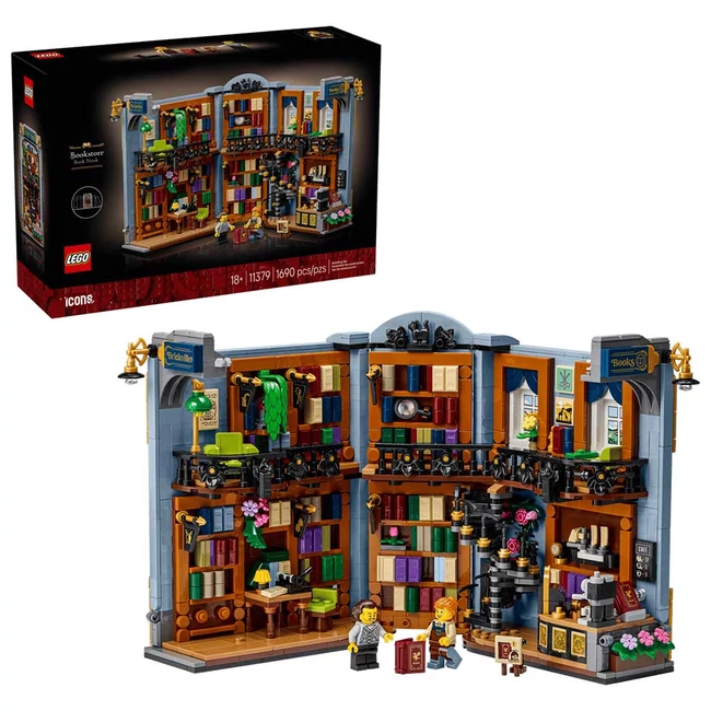 LEGO® Icons: Könyvkuckó: Könyvesbolt (11379)