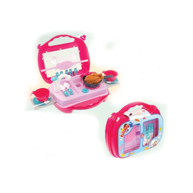 Mochtoys: Hordozható minikonyha 22 db-os készlet
