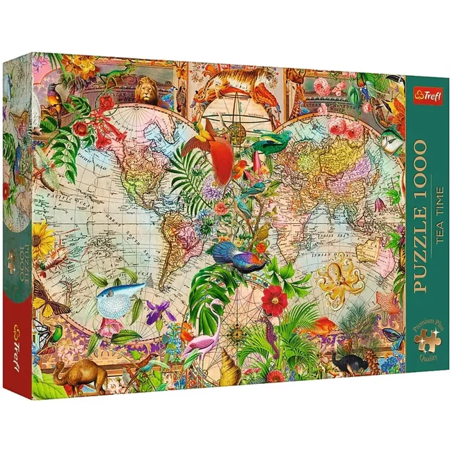 Antik világtérkép 1000 db-os prémium plusz puzzle – Trefl