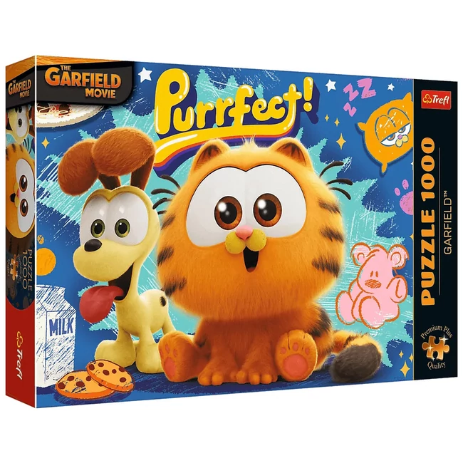 Garfield és Odie kalandjai 1000 db-os Prémium plus quality puzzle – Trefl