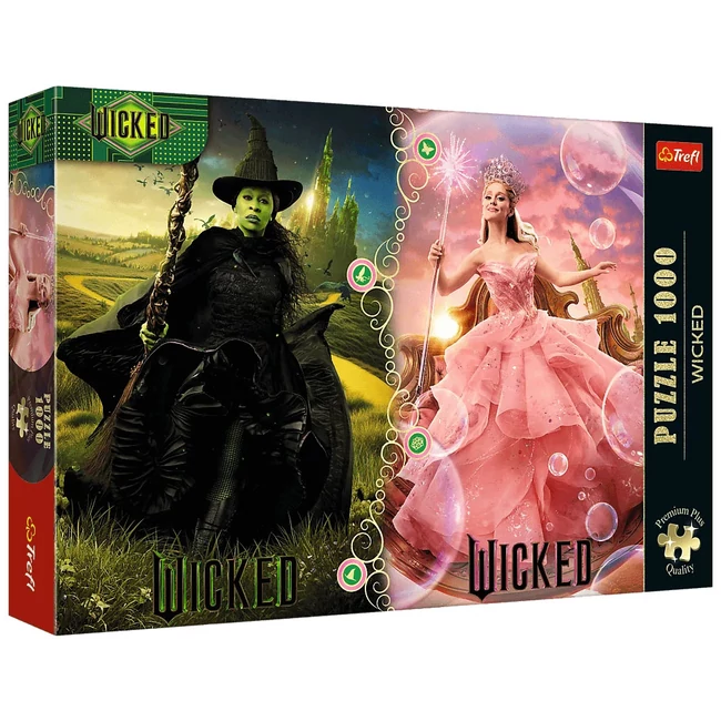 Wicked: Elphaba és Glinda 1000 db-os Prémium plus quality puzzle – Trefl