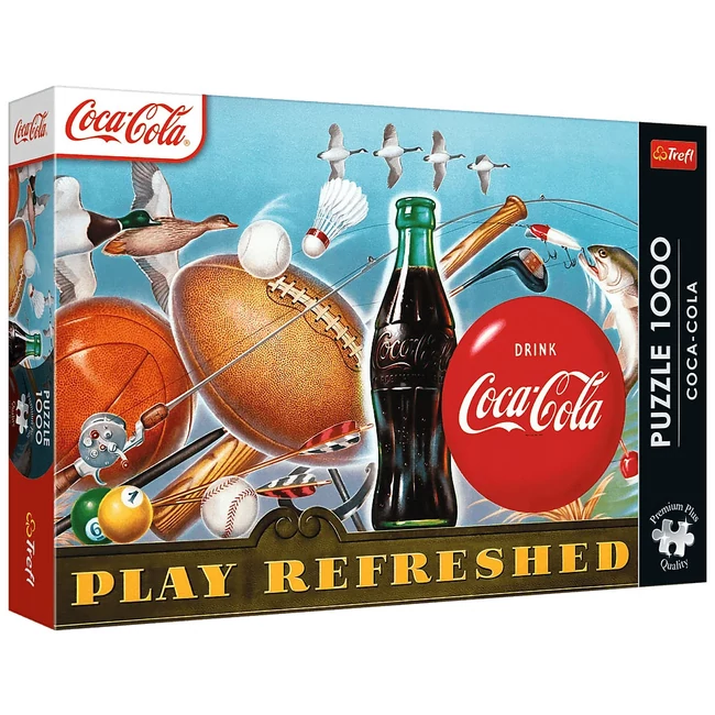 Coca-Cola az üdítő pillanat 1000 db-os Prémium plus quality puzzle – Trefl