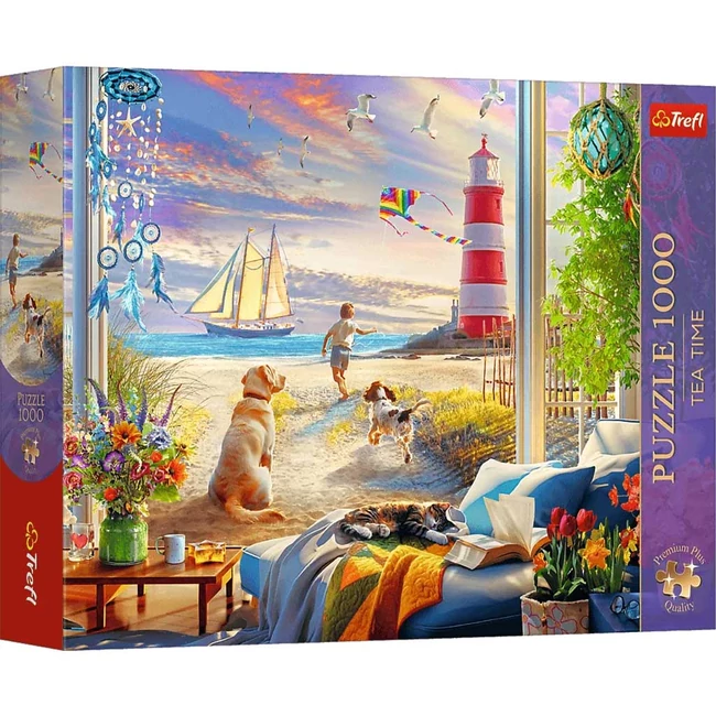 Tea Time Nyári szellő 1000db-os prémium puzzle - Trefl