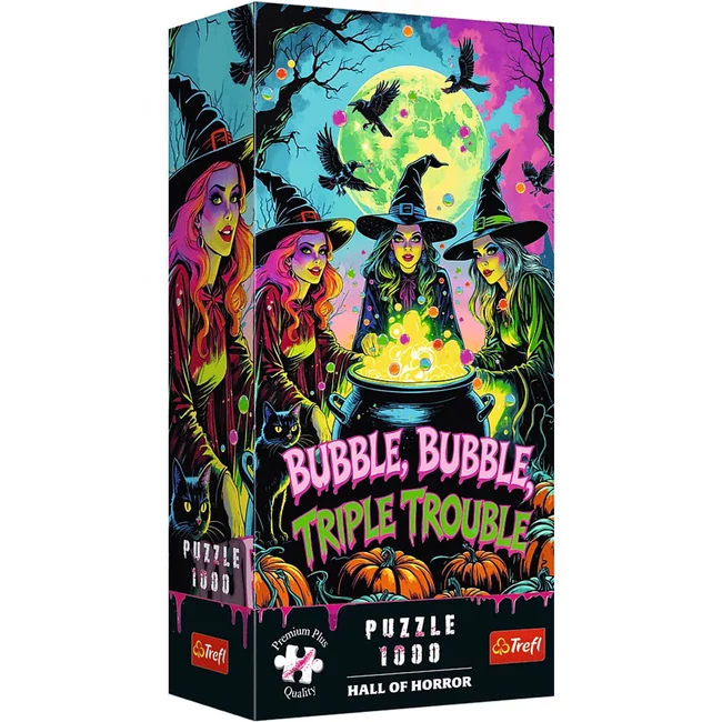 Hall of horror Boszorkányok prémium plusz 1000db-os puzzle - Trefl