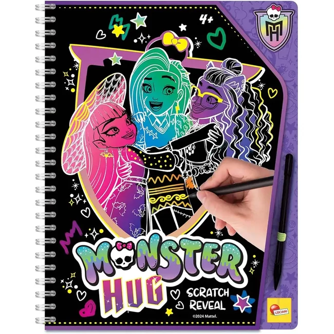 Monster High: Monster Hug képkarc készítő szett – Lisciani