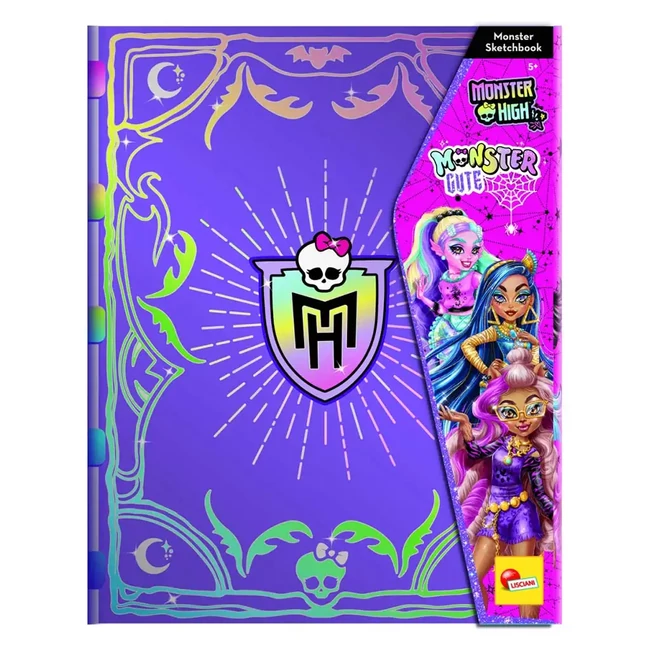 Monster High: Kreatív színező és öltöztető szett – Lisciani