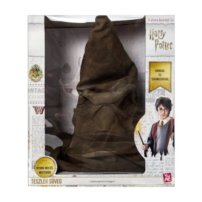 Harry Potter elektronikus beszélő és mozgó Teszlek süveg 43 cm-es magyar nyelvű – YuMe