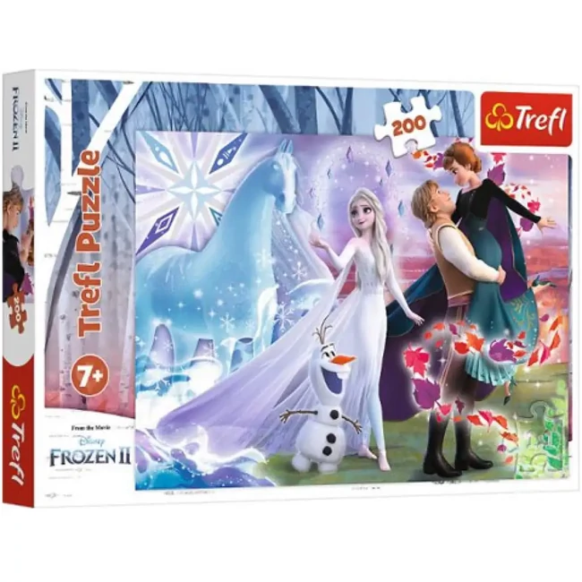Jégvarázs 2: Varázslatos nővérek 200 db-os puzzle -Trefl
