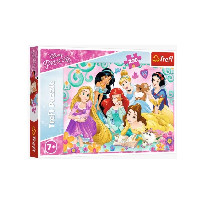 Disney Hercegnők vidám világa 200 db-os puzzle – Trefl
