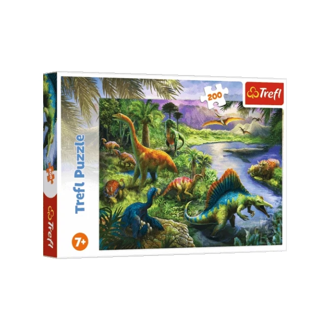 Ragadozó dinoszauruszok 200 db-os puzzle – Trefl