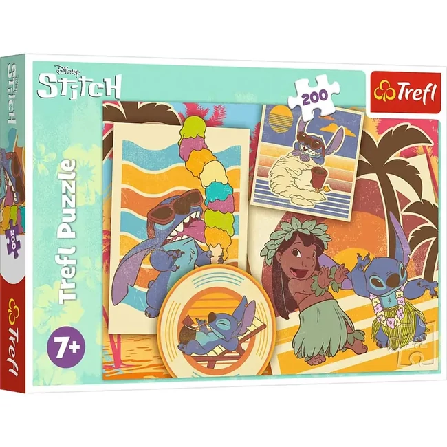 Disney: Lilo & Stitch 200 db-os puzzle – Trefl