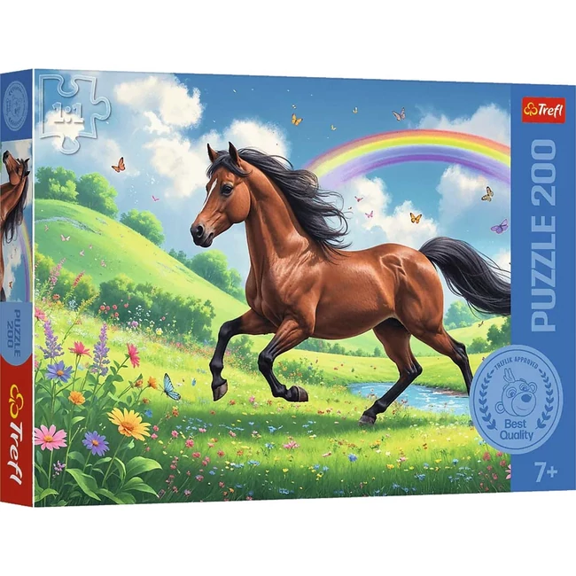 Pompás Ló 200 db-os puzzle – Trefl