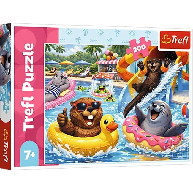 Állatok nyaraláson 200db-os puzzle - Trefl